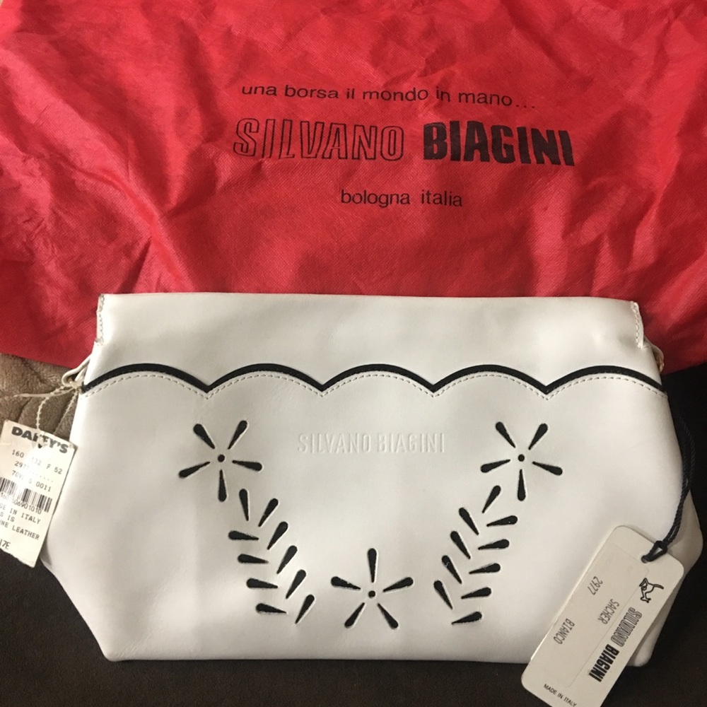 Leather clutch
